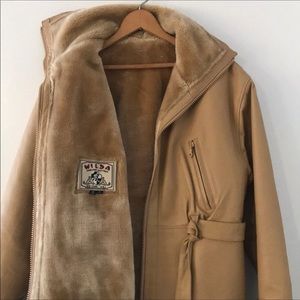 WILDA NYC Genuine Leather Coat | XL